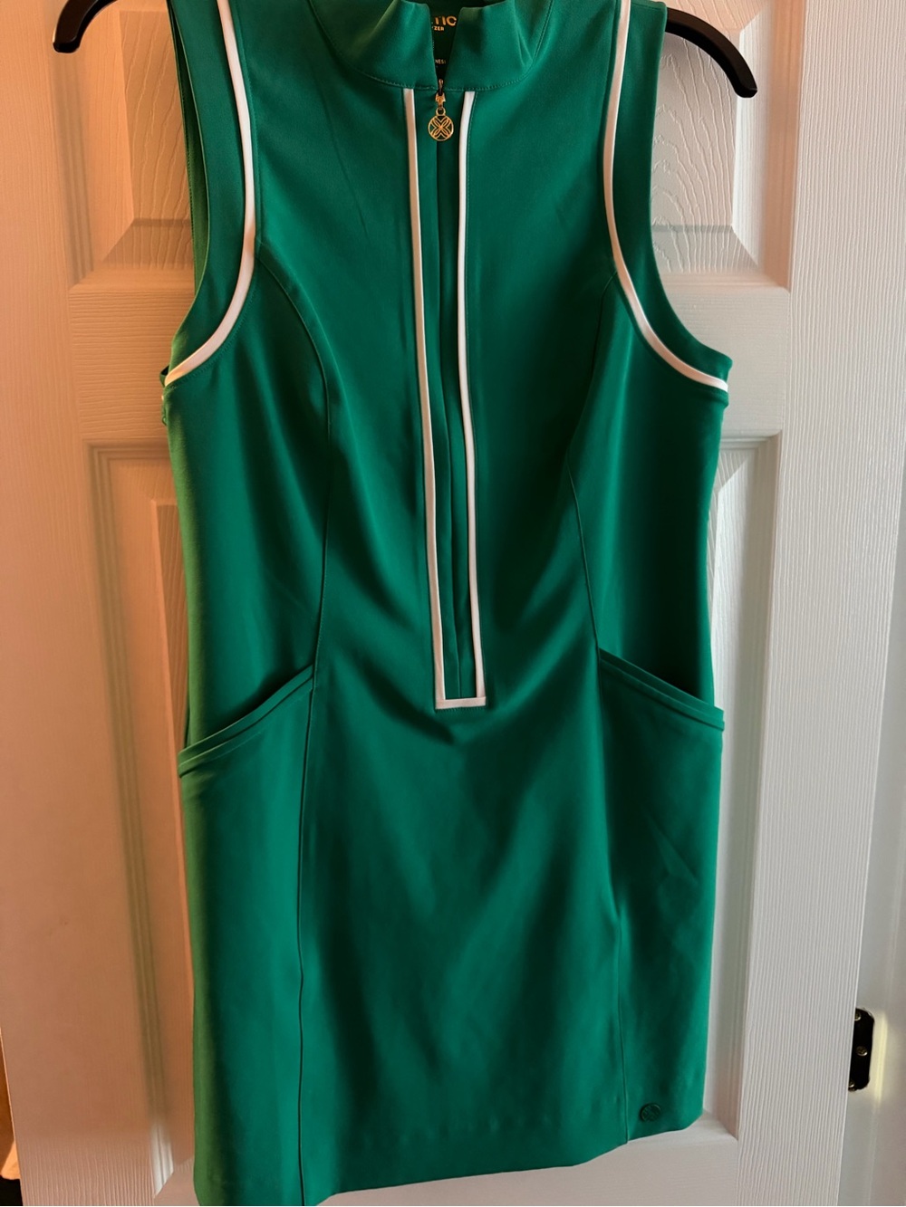 Lilly Pulitzer Luxletic Fiddle Leaf Green Dress